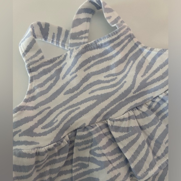 12 month old Carter’s Zebra Print Romper - Picture 3 of 4